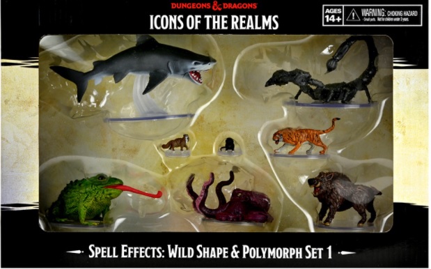 D&D Icons of the Realms: WILD SHAPE AND POLYMORPH SET 1 