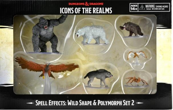 D&D Icons of the Realms: WILD SHAPE AND POLYMORPH SET 2 
