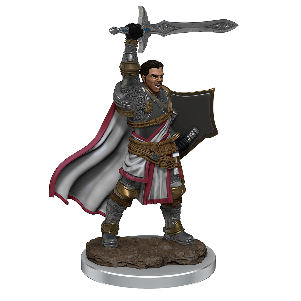Dungeons & Dragons: Icons of the Realms: Premium Figure: Male Human Paladin 