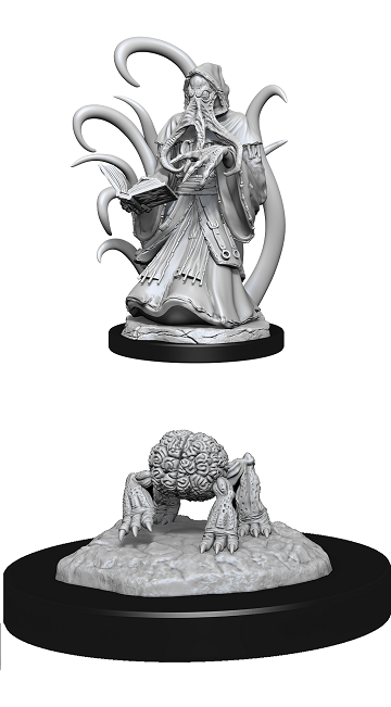 Dungeons & Dragons Nolzur’s Marvelous Miniatures: ALHOON/ INTELLECT DEVOURER 