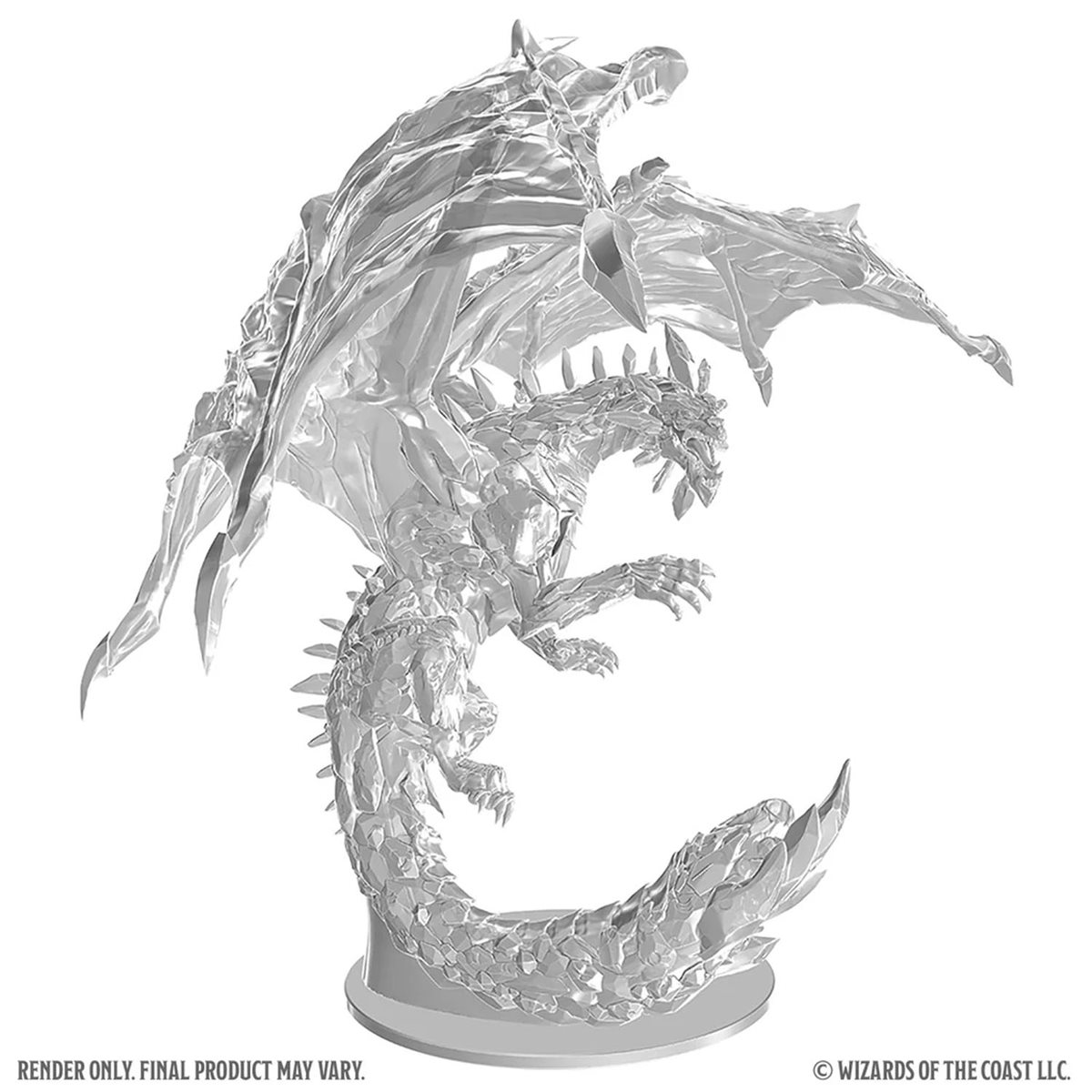 Dungeons & Dragons Nolzur’s Marvelous Miniatures: Adult Amethyst Dragon 