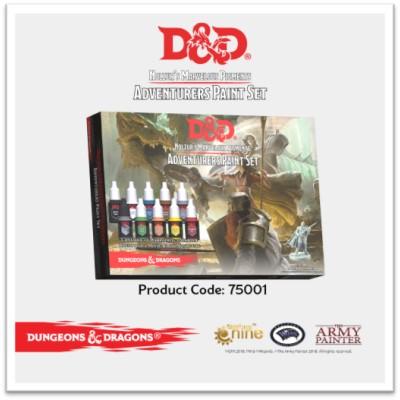 Dungeons & Dragons Nolzur’s Marvelous Miniatures: Adventurer Paint Set 