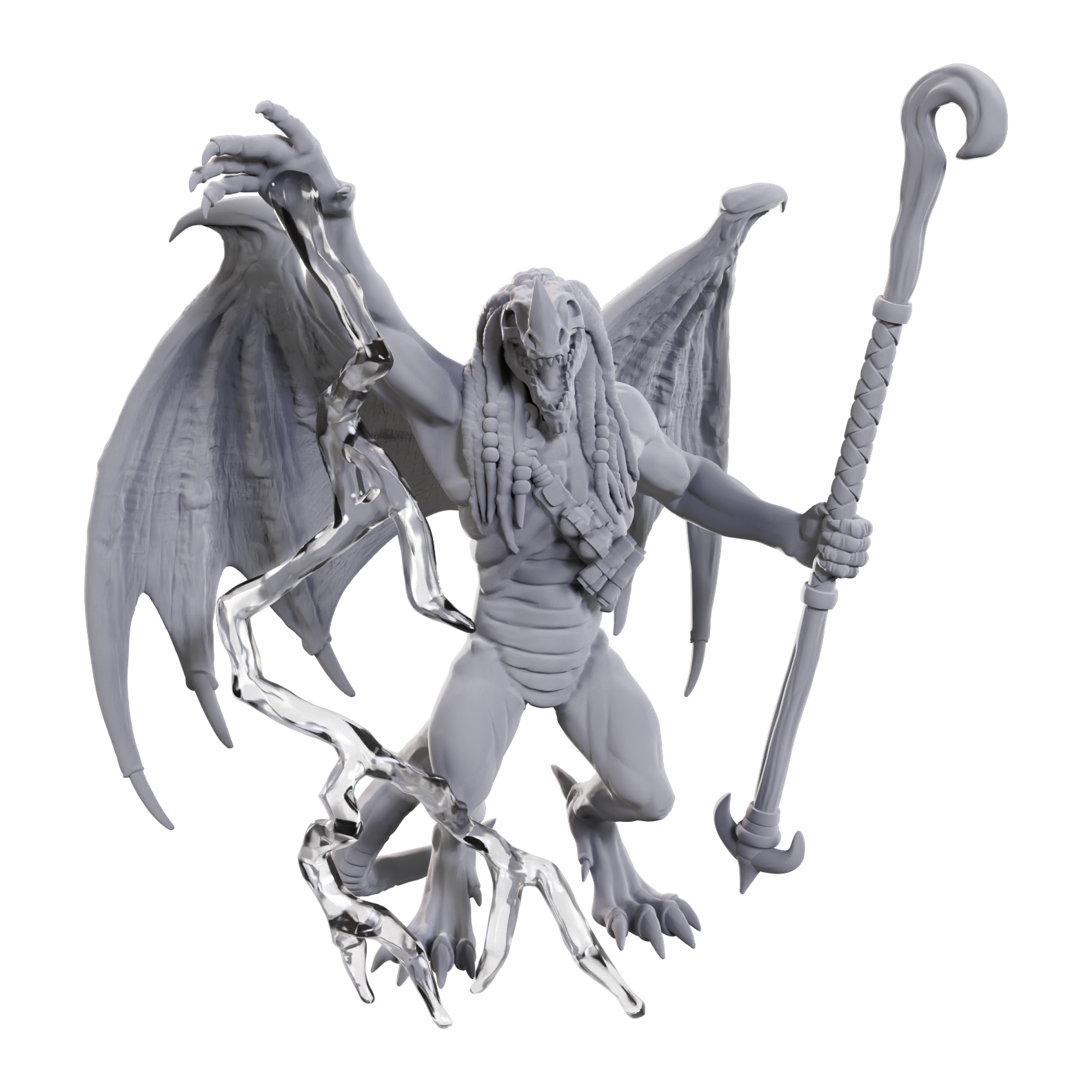 Dungeons & Dragons Nolzur’s Marvelous Miniatures: BLUE ABISHAI 