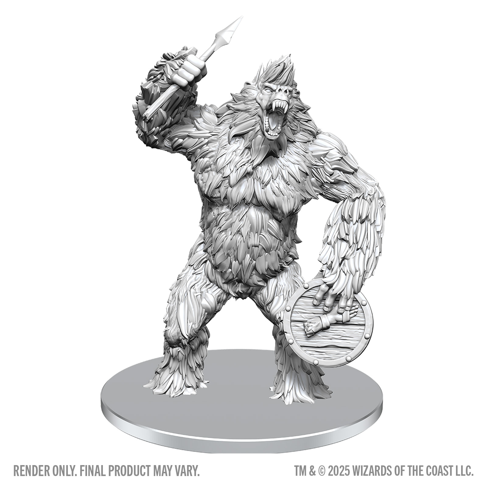 Dungeons & Dragons Nolzur’s Marvelous Miniatures: CLASSIC YETI 