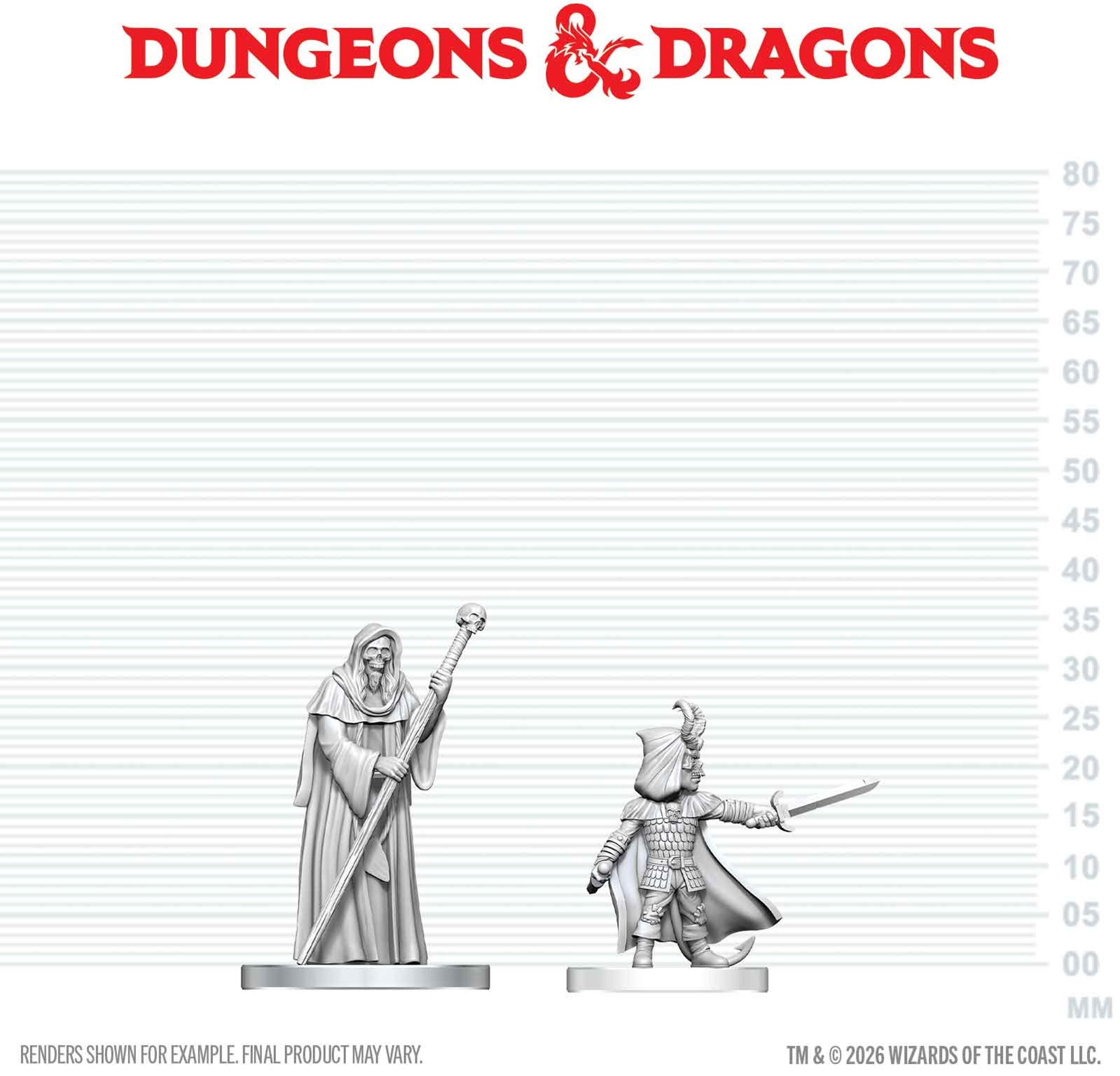 Dungeons & Dragons Nolzur’s Marvelous Miniatures: Cultists of Bhaal & Cultists of Myrkul 