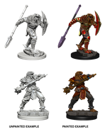 Dungeons & Dragons Nolzur’s Marvelous Miniatures: Dragonborn Fighter With Spear (Male) 