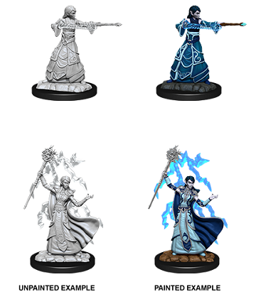 Dungeons & Dragons Nolzur’s Marvelous Miniatures: FEMALE ELF WIZARD 