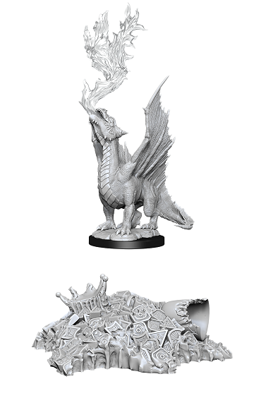 Dungeons & Dragons Nolzur’s Marvelous Miniatures: GOLD DRAGON WYRMLING 