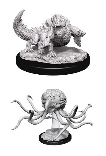 Dungeons & Dragons Nolzur’s Marvelous Miniatures: BASILISK AND GRELL 