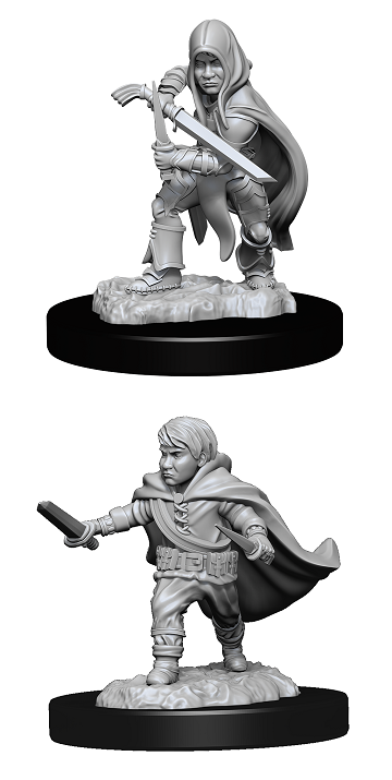 Dungeons & Dragons Nolzur’s Marvelous Miniatures: HALFLING ROGUE MALE 
