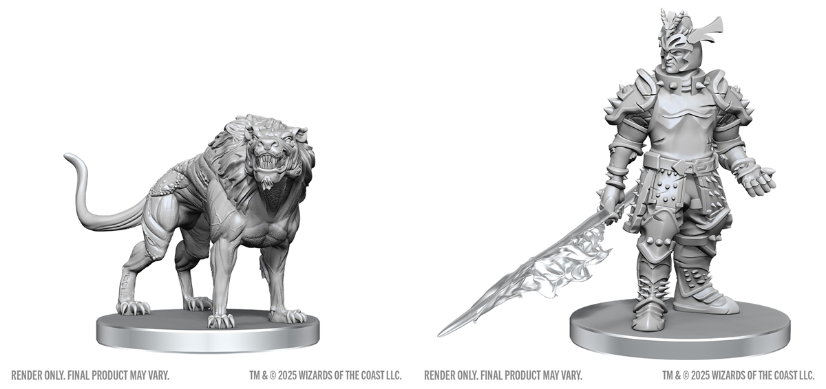 Dungeons & Dragons Nolzur’s Marvelous Miniatures: HELL HOUND & NARZUGON 