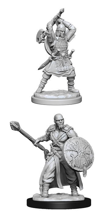 Dungeons & Dragons Nolzur’s Marvelous Miniatures: Human Barbarian Male 