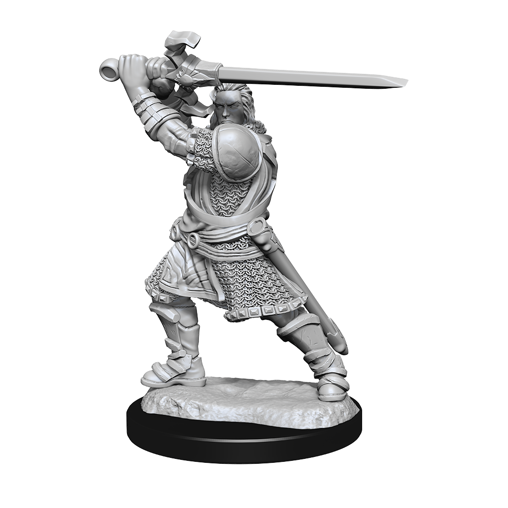 Dungeons & Dragons Nolzur’s Marvelous Miniatures: HUMAN PALADIN MALE 