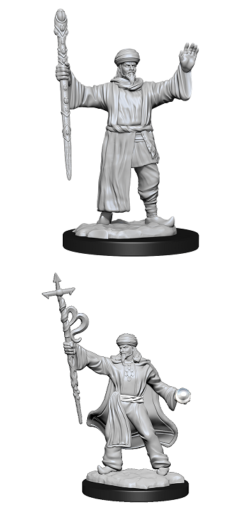 Dungeons & Dragons Nolzur’s Marvelous Miniatures: HUMAN WIZARD MALE 