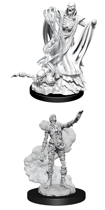 Dungeons & Dragons Nolzur’s Marvelous Miniatures: LICH AND MUMMY LORD 