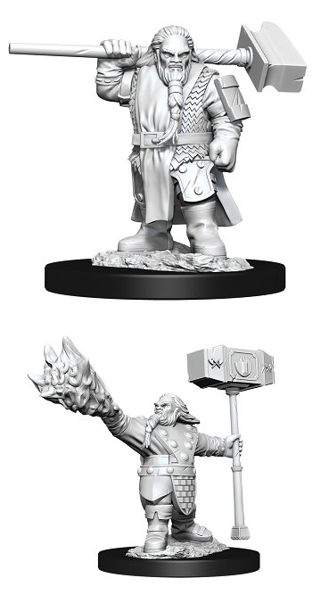 Dungeons & Dragons Nolzur’s Marvelous Miniatures: MALE DWARF CLERIC 