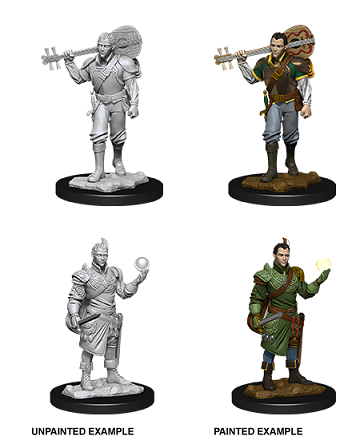 Dungeons & Dragons Nolzur’s Marvelous Miniatures: MALE HALF-ELF BARD 
