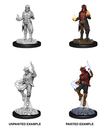 Dungeons & Dragons Nolzur’s Marvelous Miniatures: MALE TIEFLING SORCERER 