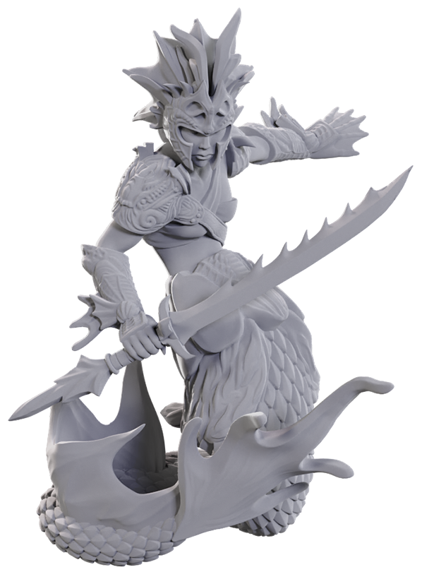 Dungeons & Dragons Nolzur’s Marvelous Miniatures: MERFOLK SCOUT 