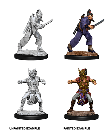 Dungeons & Dragons Nolzur’s Marvelous Miniatures: Human Monk (Male) 