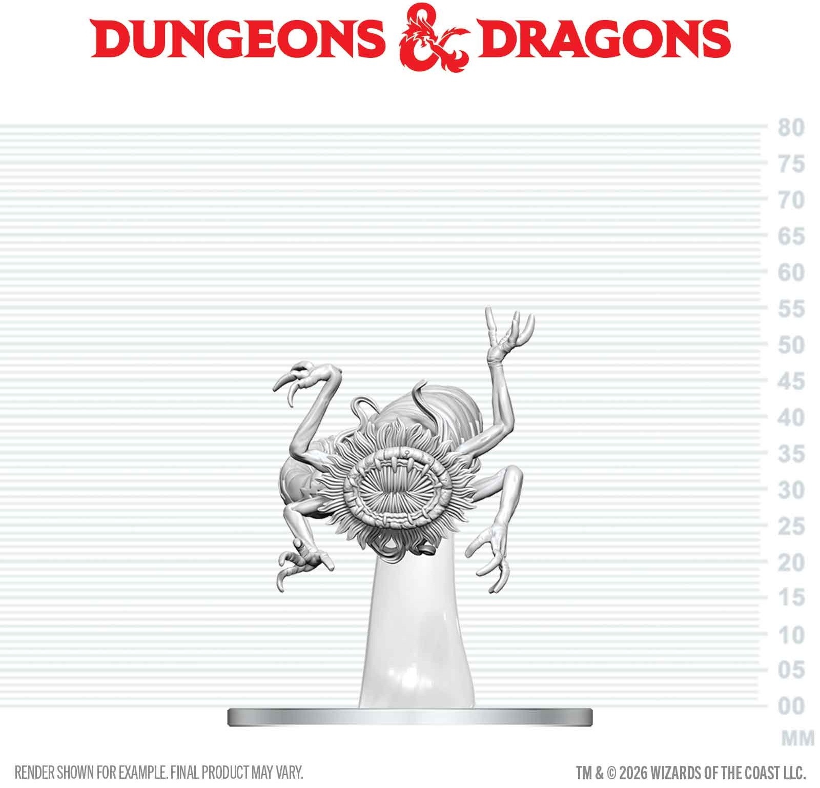 Dungeons & Dragons Nolzur’s Marvelous Miniatures: Phaerimm Agent 