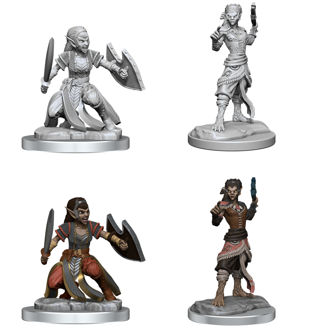 Dungeons & Dragons Nolzur’s Marvelous Miniatures: Shifter Fighter 