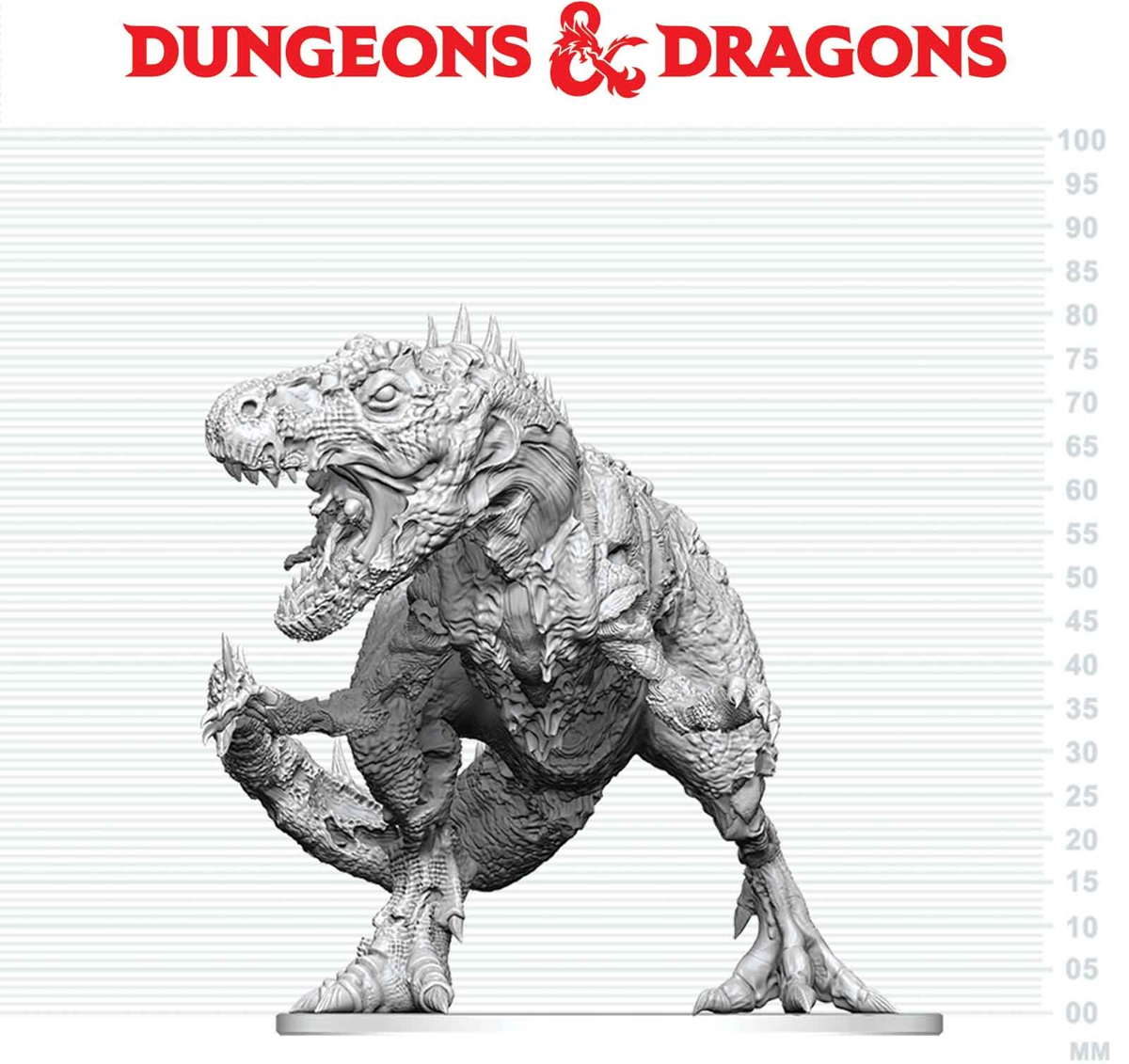 Dungeons & Dragons Nolzur’s Marvelous Miniatures: Tyrannosaurus Zombie 