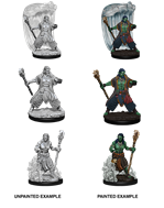 Dungeons & Dragons Nolzur’s Marvelous Miniatures: Water Genasi Druid (Male) 