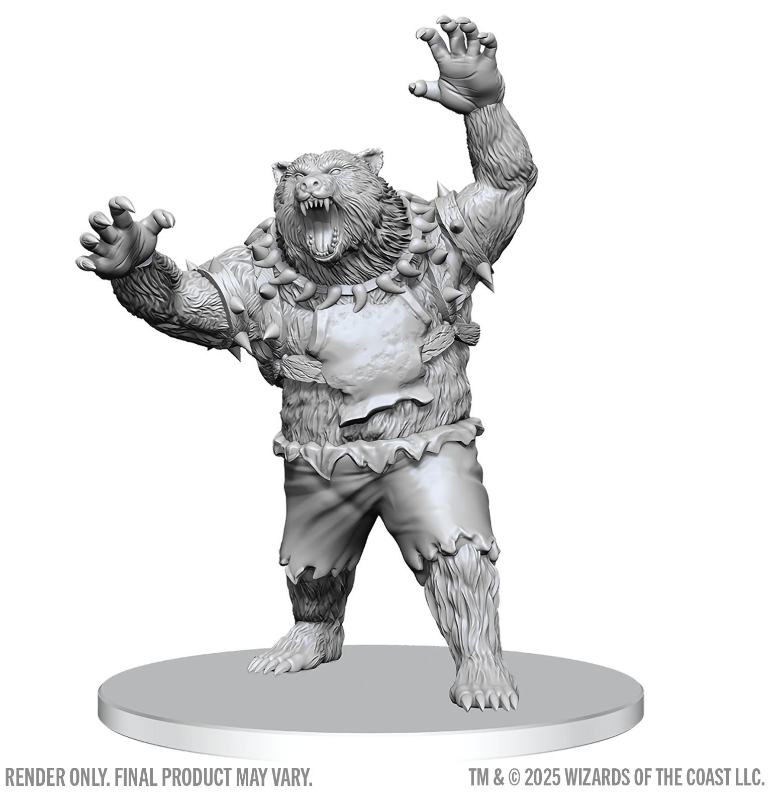 Dungeons & Dragons Nolzur’s Marvelous Miniatures: WEREBEAR 