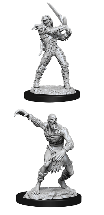 Dungeons & Dragons Nolzur’s Marvelous Miniatures: Wight & Ghast 