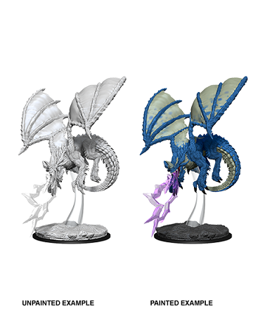 Dungeons & Dragons Nolzur’s Marvelous Miniatures: Young Blue Dragon 