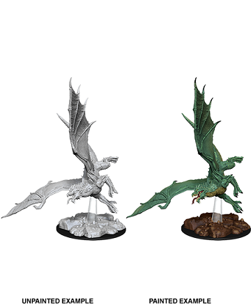 Dungeons & Dragons Nolzur’s Marvelous Miniatures: Young Green Dragon 