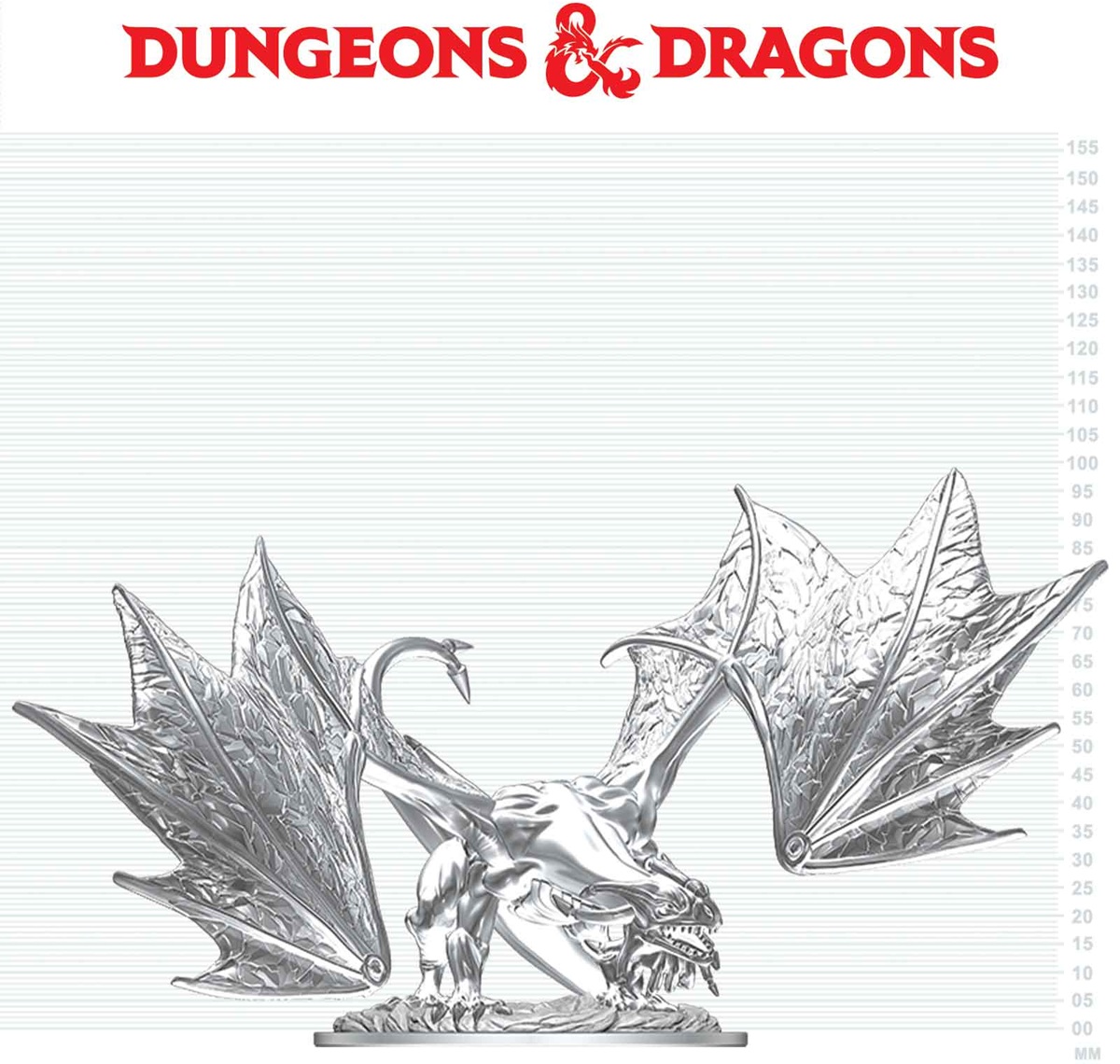 Dungeons & Dragons Nolzur’s Marvelous Miniatures: Young Sapphire Dragon 