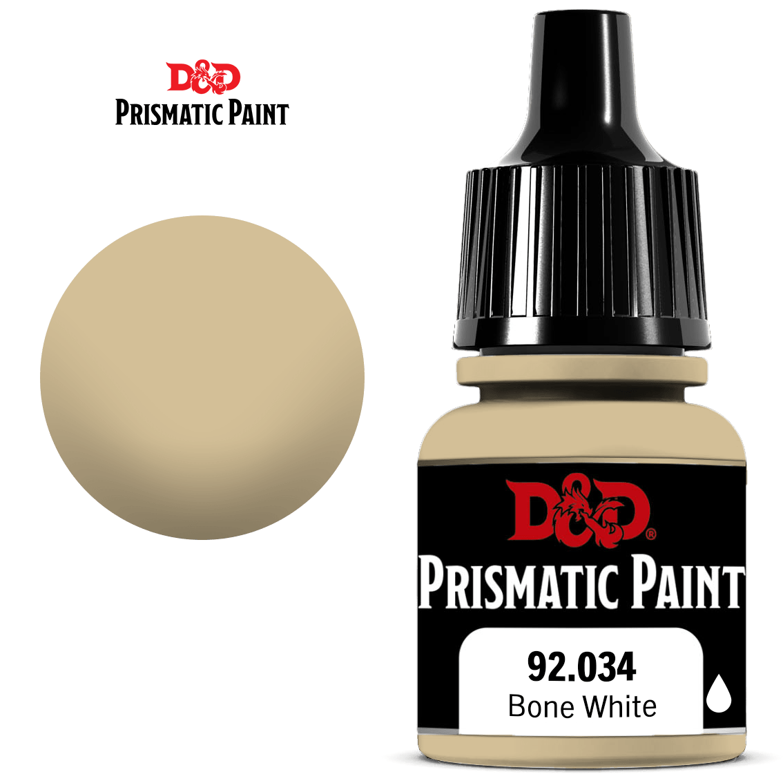 Dungeons & Dragons: Prismatic Paint: Bone White 