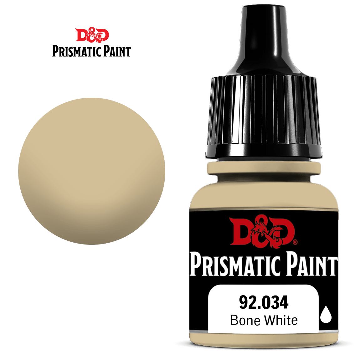 Dungeons & Dragons: Prismatic Paint: Bone White 