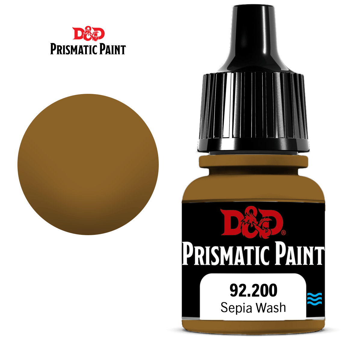 Dungeons & Dragons: Prismatic Paint: Sepia (Wash) 