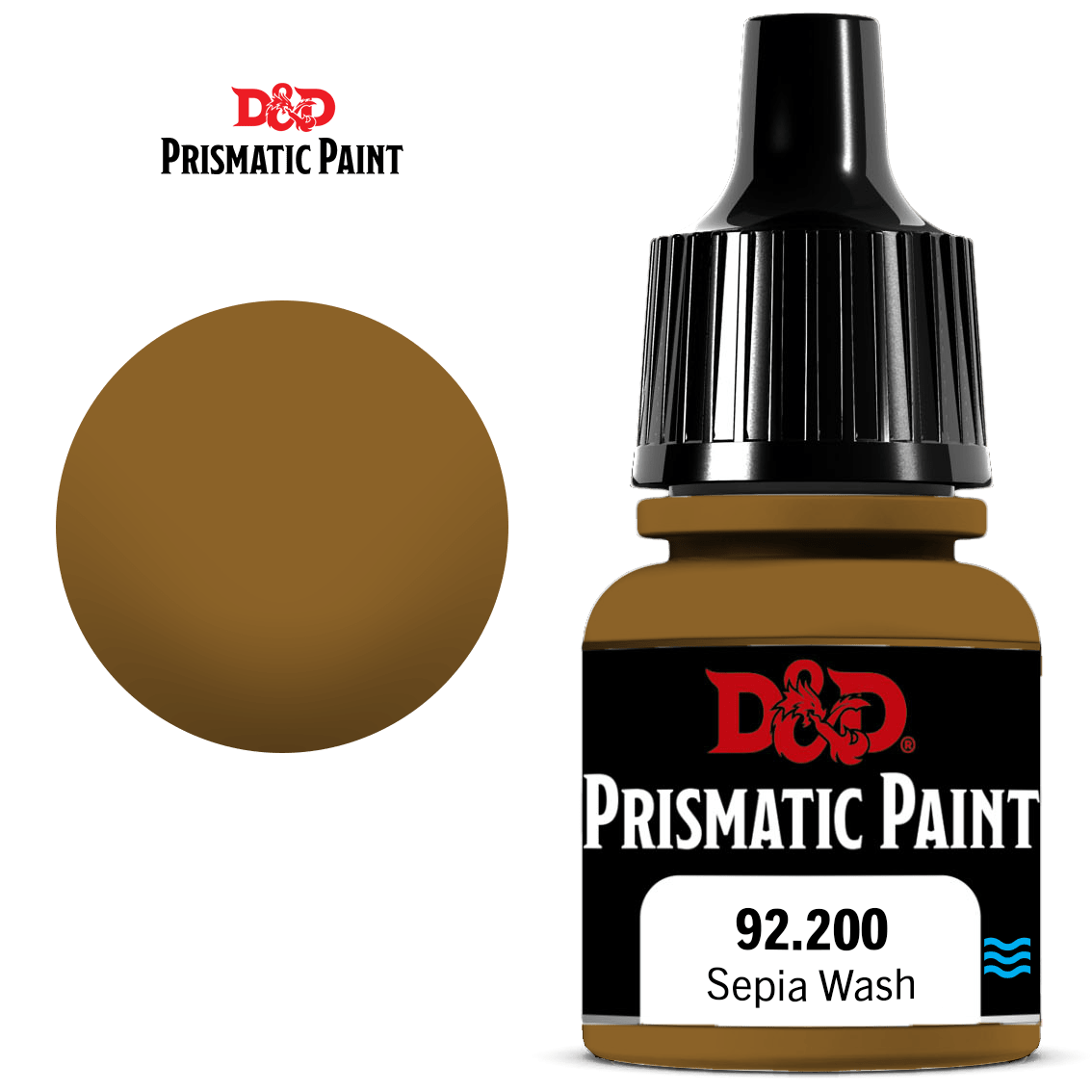 Dungeons & Dragons: Prismatic Paint: Sepia (Wash) 