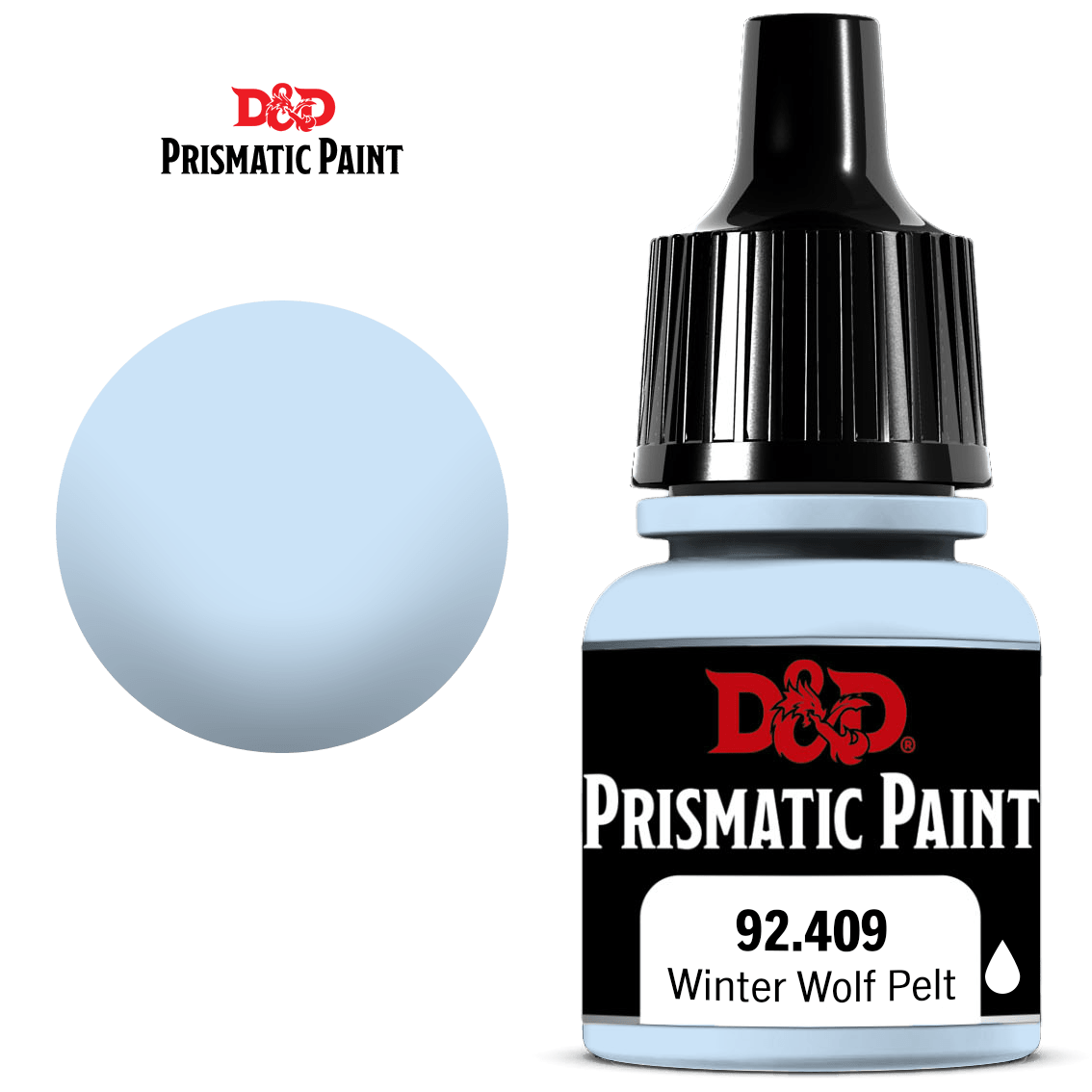 Dungeons & Dragons: Prismatic Paint: Winter Wolf Pelt 