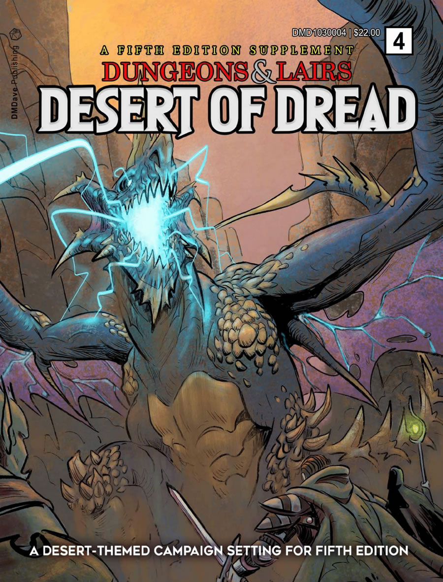 Dungeons & Lairs 4: Desert of Dread (5e) 