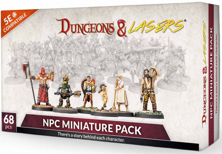 Dungeons & Lasers: NPC Miniature Pack 