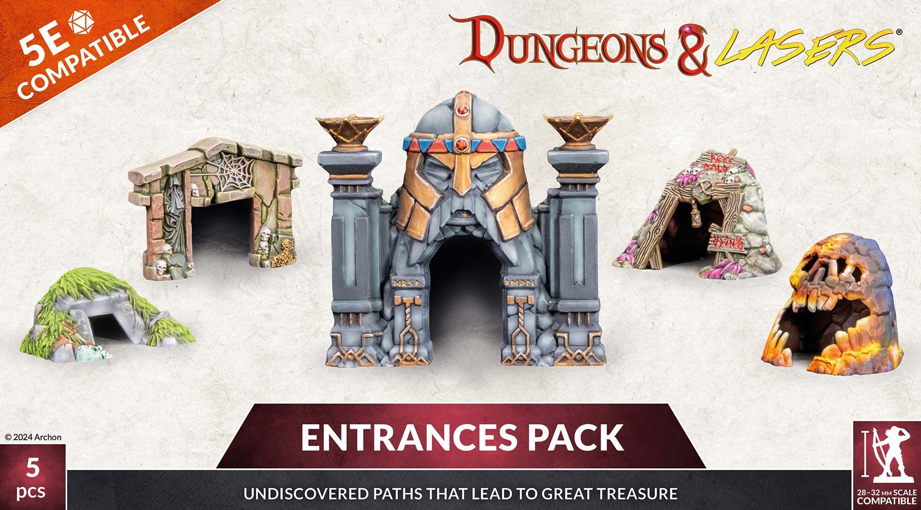 Dungeons & Lasers: Entrances Pack 