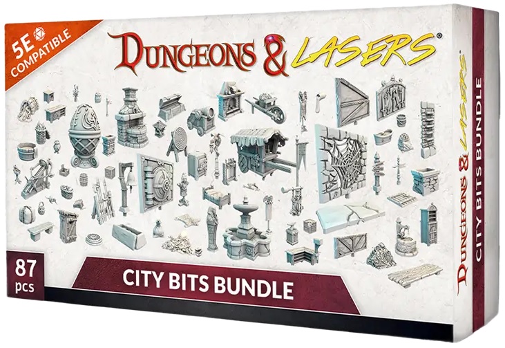 Dungeons & Lasers: City Bits Bundle 