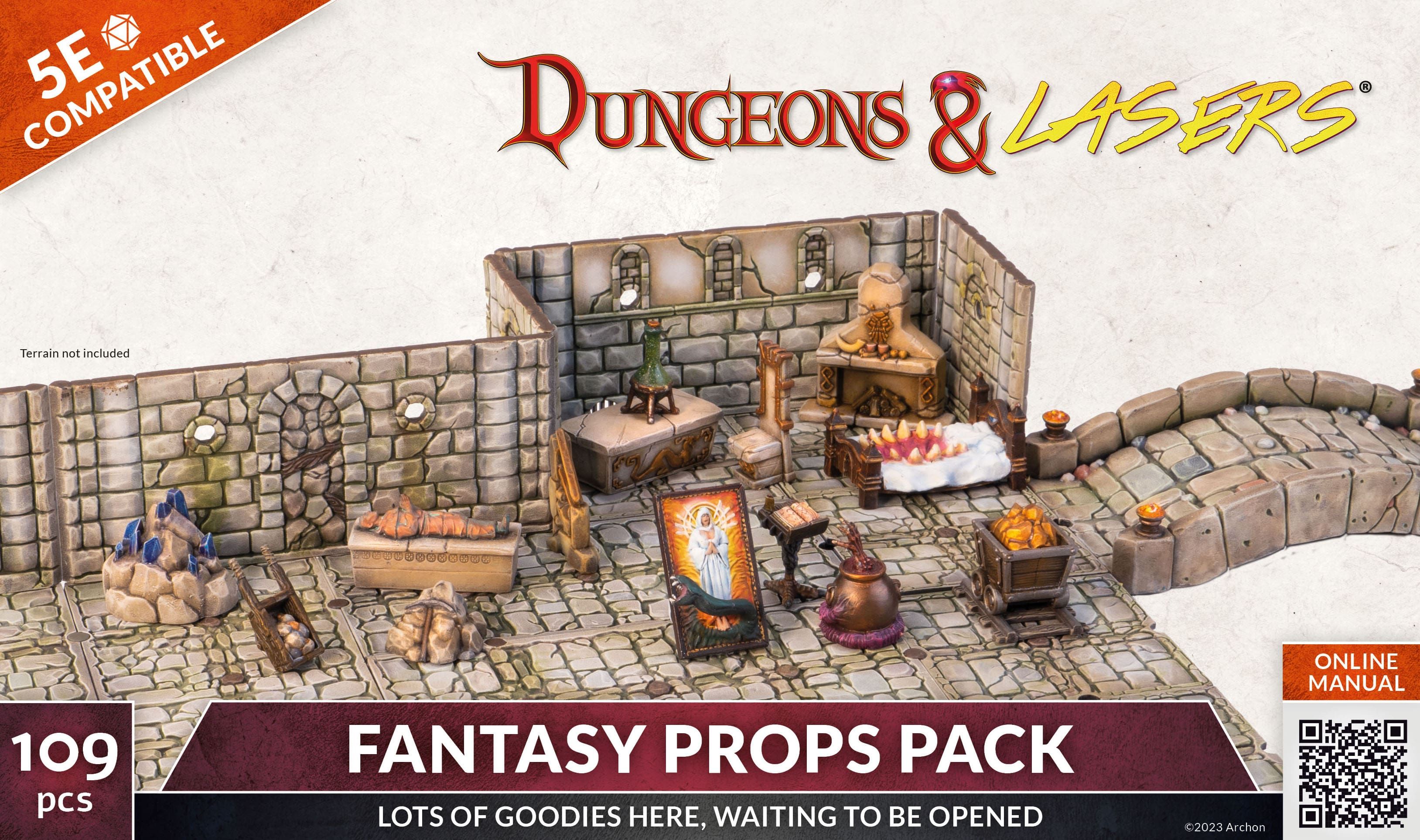 Dungeons & Lasers: Fantasy Props 