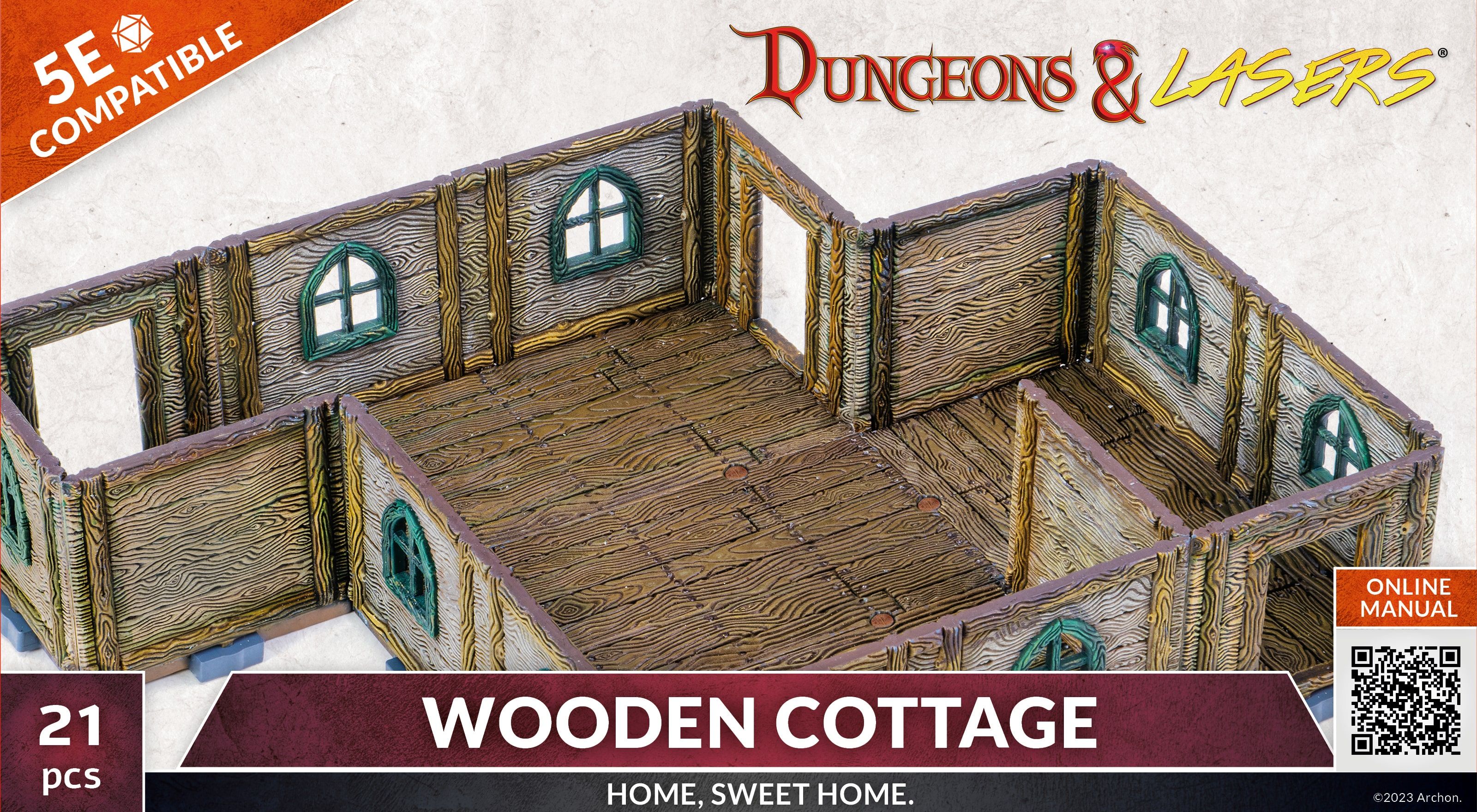 Dungeons & Lasers: Wooden Cottage 