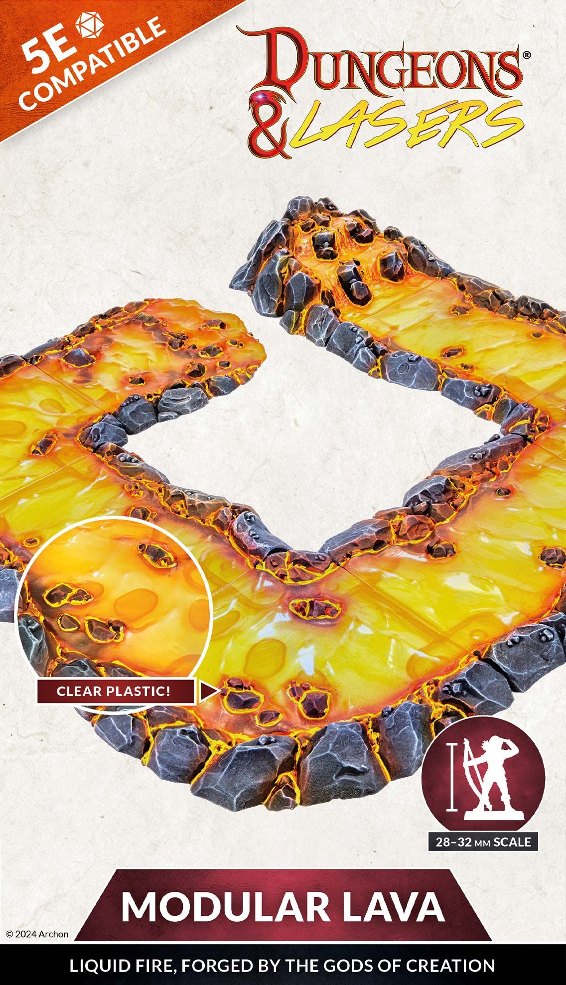 Dungeons & Lasers: Modular Lava 