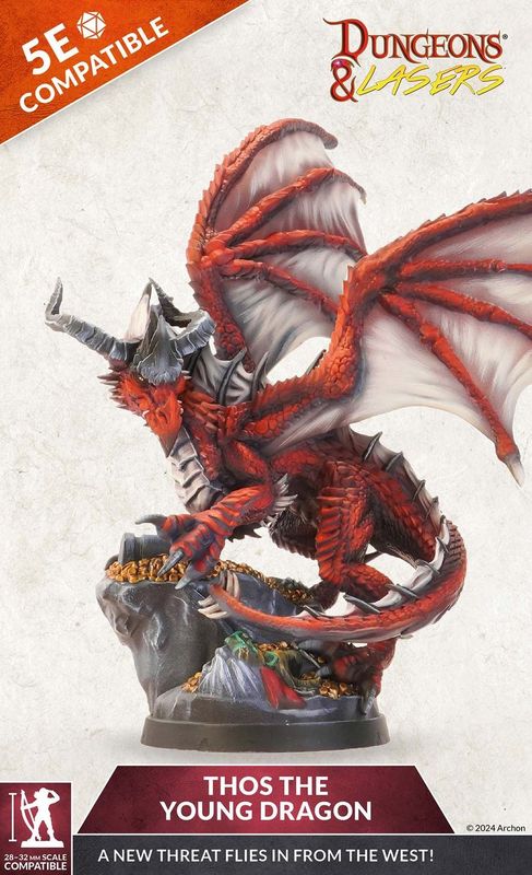 Dungeons & Lasers: Thos the Young Dragon 