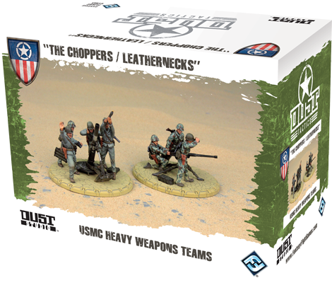 Dust Tactics: USMC: The Choppers Leathernecks: Heavy Weapons Teams 