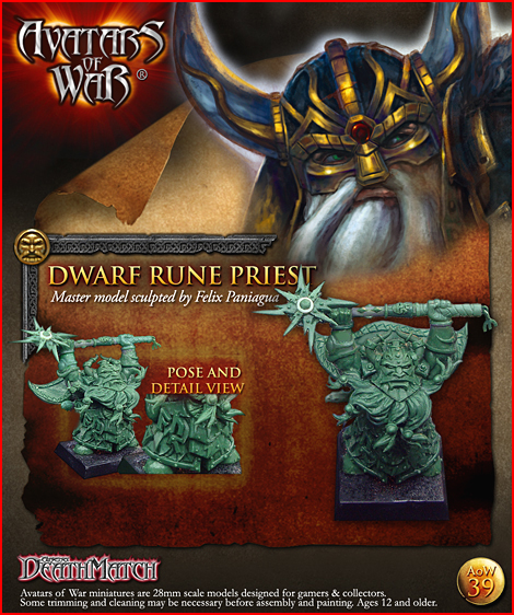Avatars of War: Dwarf Rune Priest 