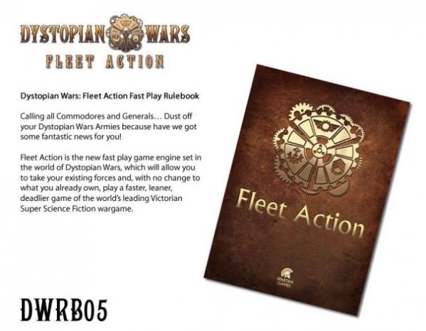 Dystopian Wars: Fleet Action Rules Booklet [SALE] 