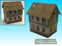Elso: 15mm Finished Terrain: Half Timbered House 2 